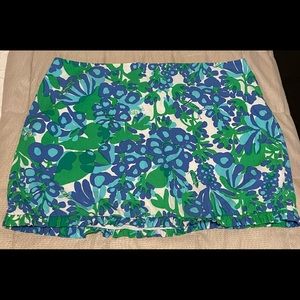 Lilly Pulitzer Blue/Green/White Skirt